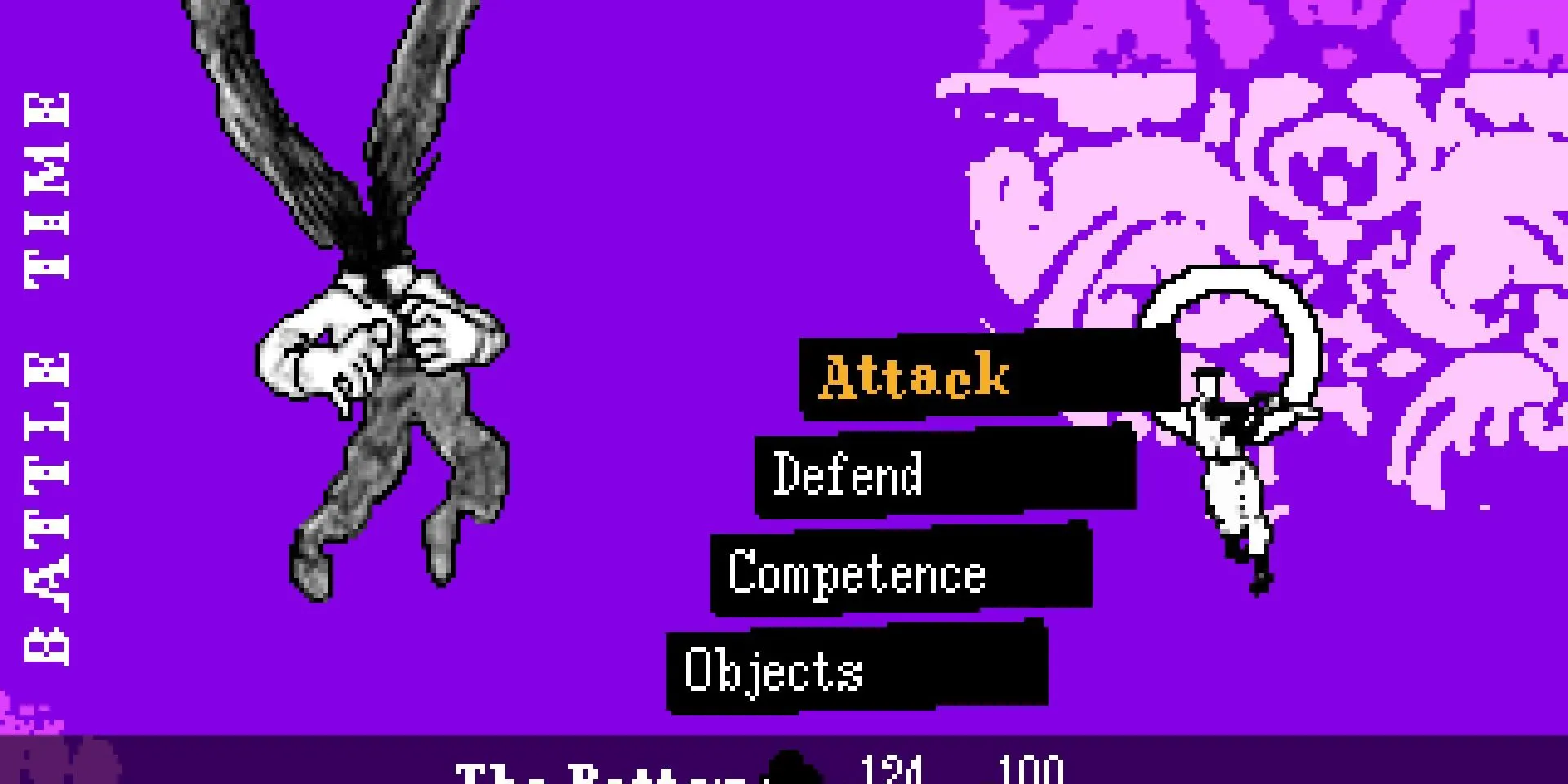 Một Burnt mặc đồ công sở to lớn - kẻ thù trong game OFF Remaster