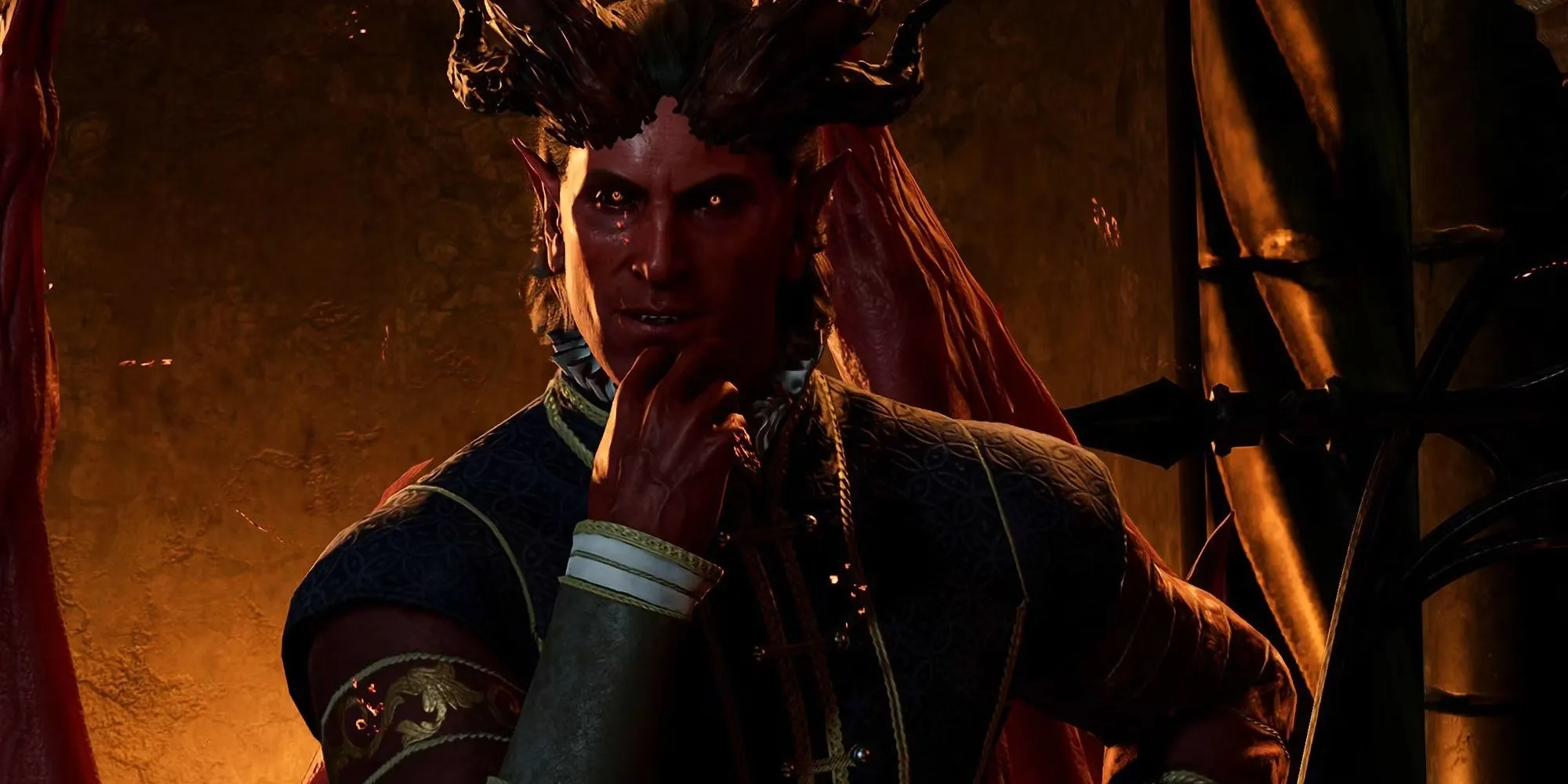 Raphael, ác quỷ cam kết, xuất hiện trong một cảnh cắt ấn tượng của Baldur's Gate 3.
