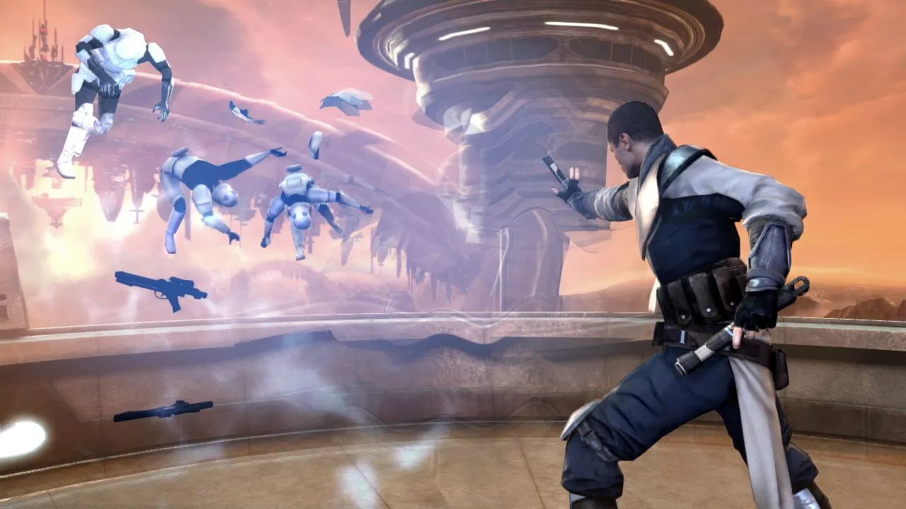 Starkiller đối đầu với Vader trong một phân cảnh trailer Star Wars The Force Unleashed II