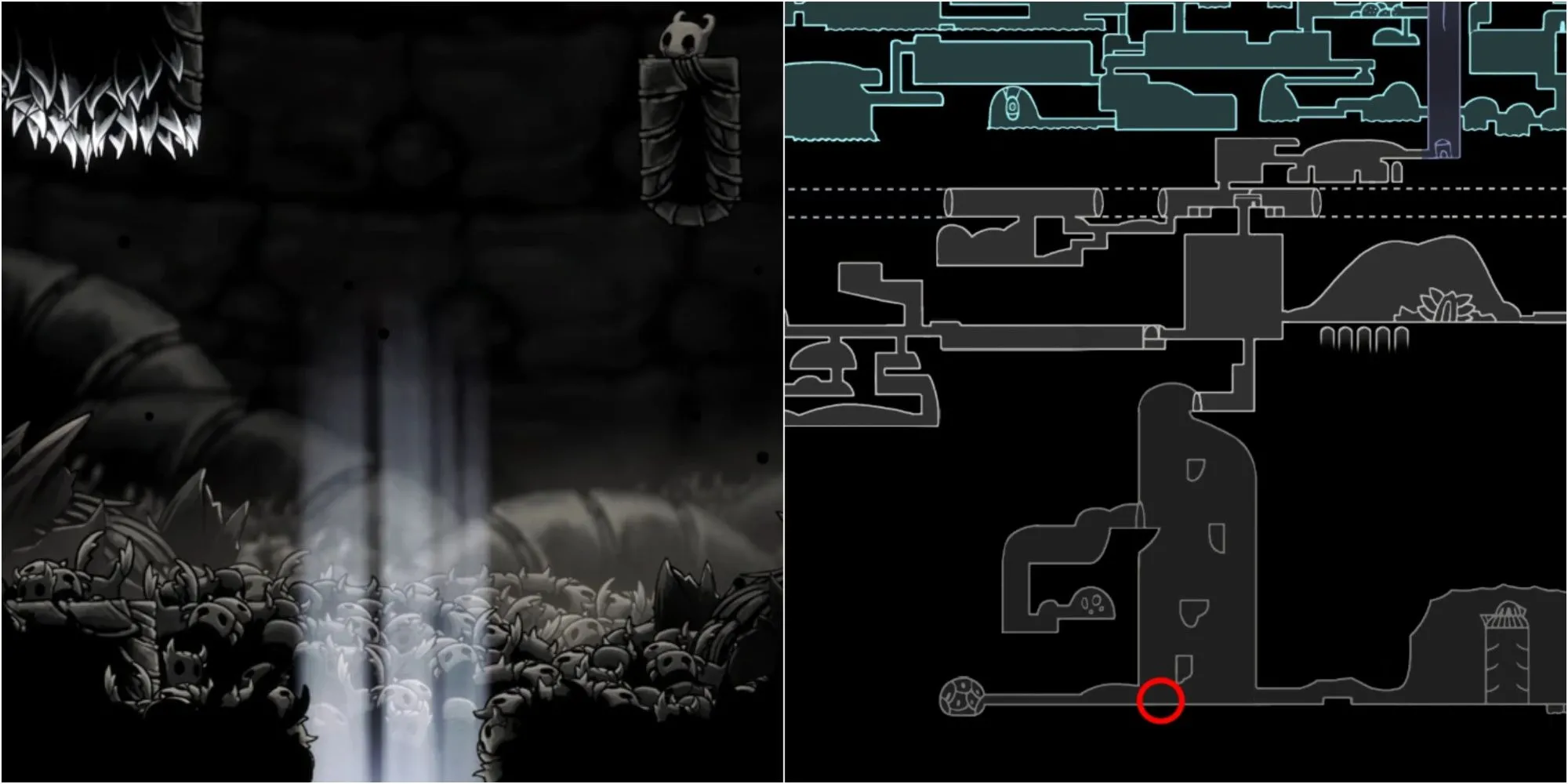 Trái Tim Trống Rỗng (Void Heart) – Charm quan trọng giúp hóa giải Void và mở ra True Ending trong Hollow Knight.