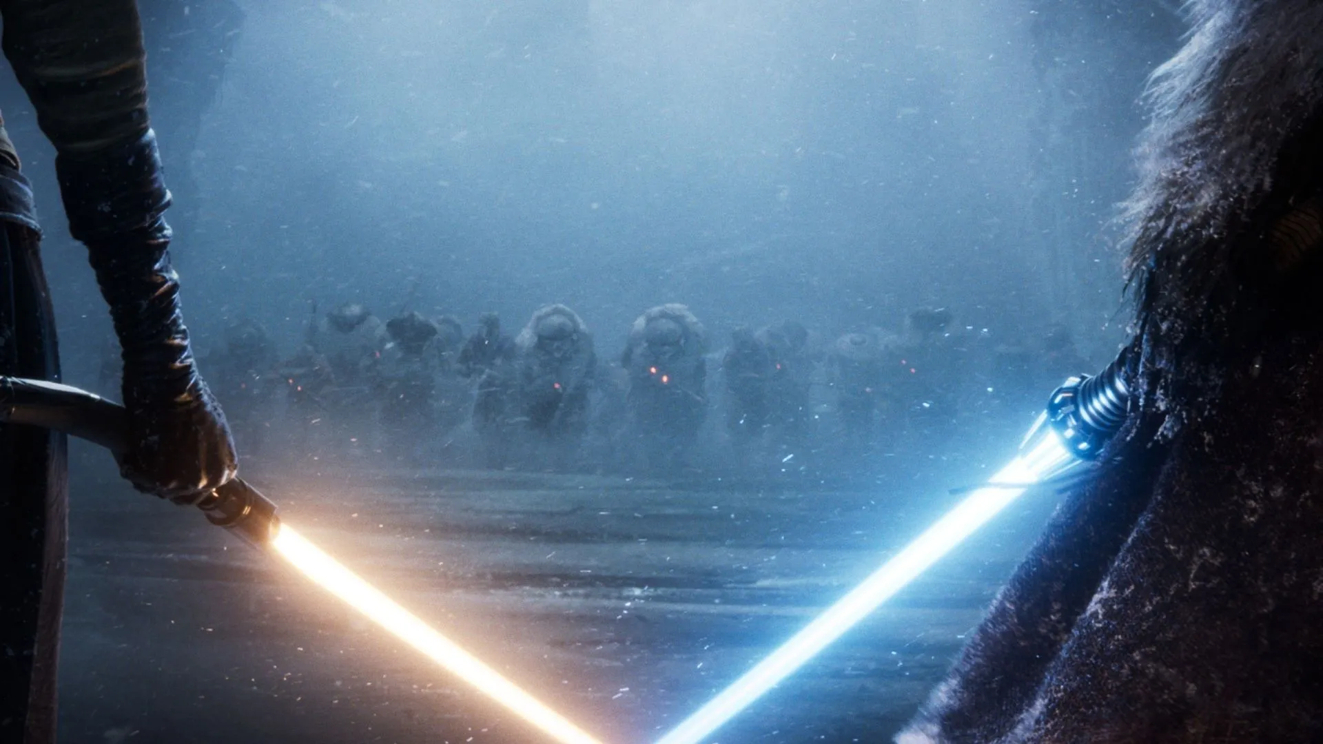 Ảnh nhân vật Jedi trong trailer Star Wars Eclipse, thể hiện đồ họa High Republic của Quantic Dream