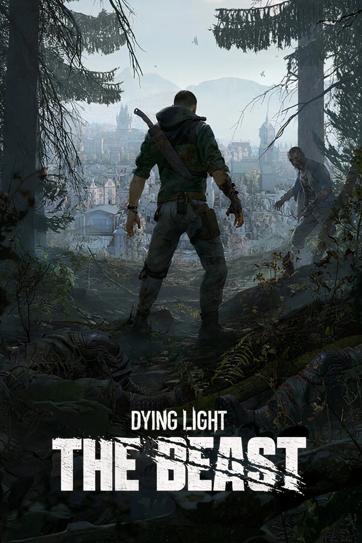 Ảnh phối cảnh Dying Light: The Beast gameplay và Kyle Crane nhắc lại phong cách kinh dị