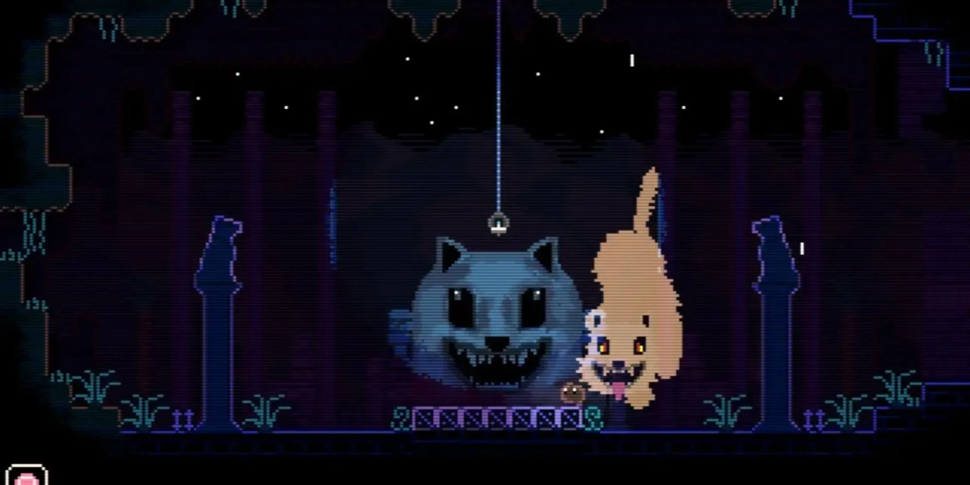 Animal Well nghệ thuật tối giản, lối chơi puzzle-metroidvania dựa trên khám phá và thử nghiệm