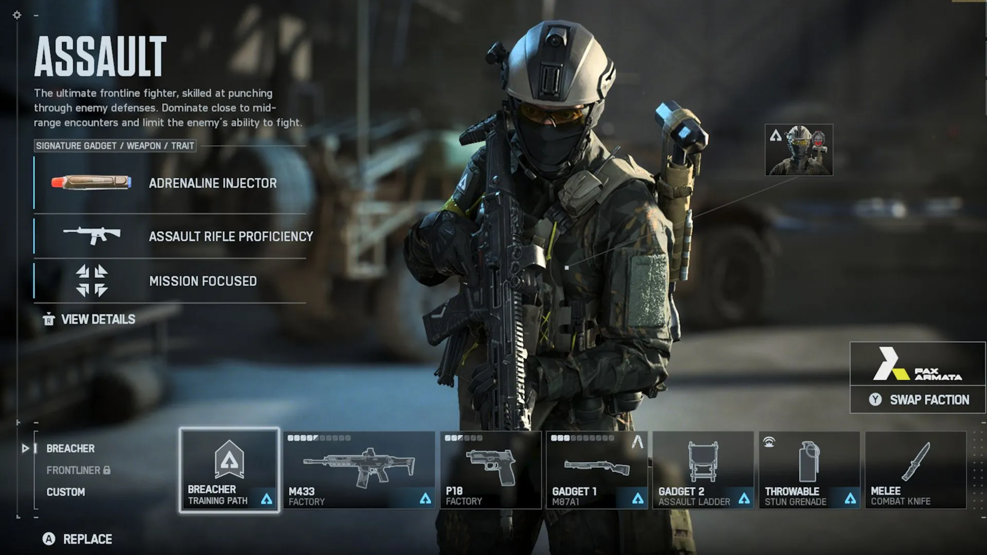 Assault cắm cờ, dẫn squad và đòi quyền kiểm soát point