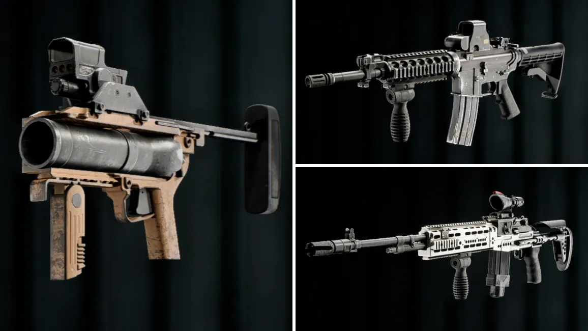 Assault mang DMR để cover tầm xa, AR cho tầm gần