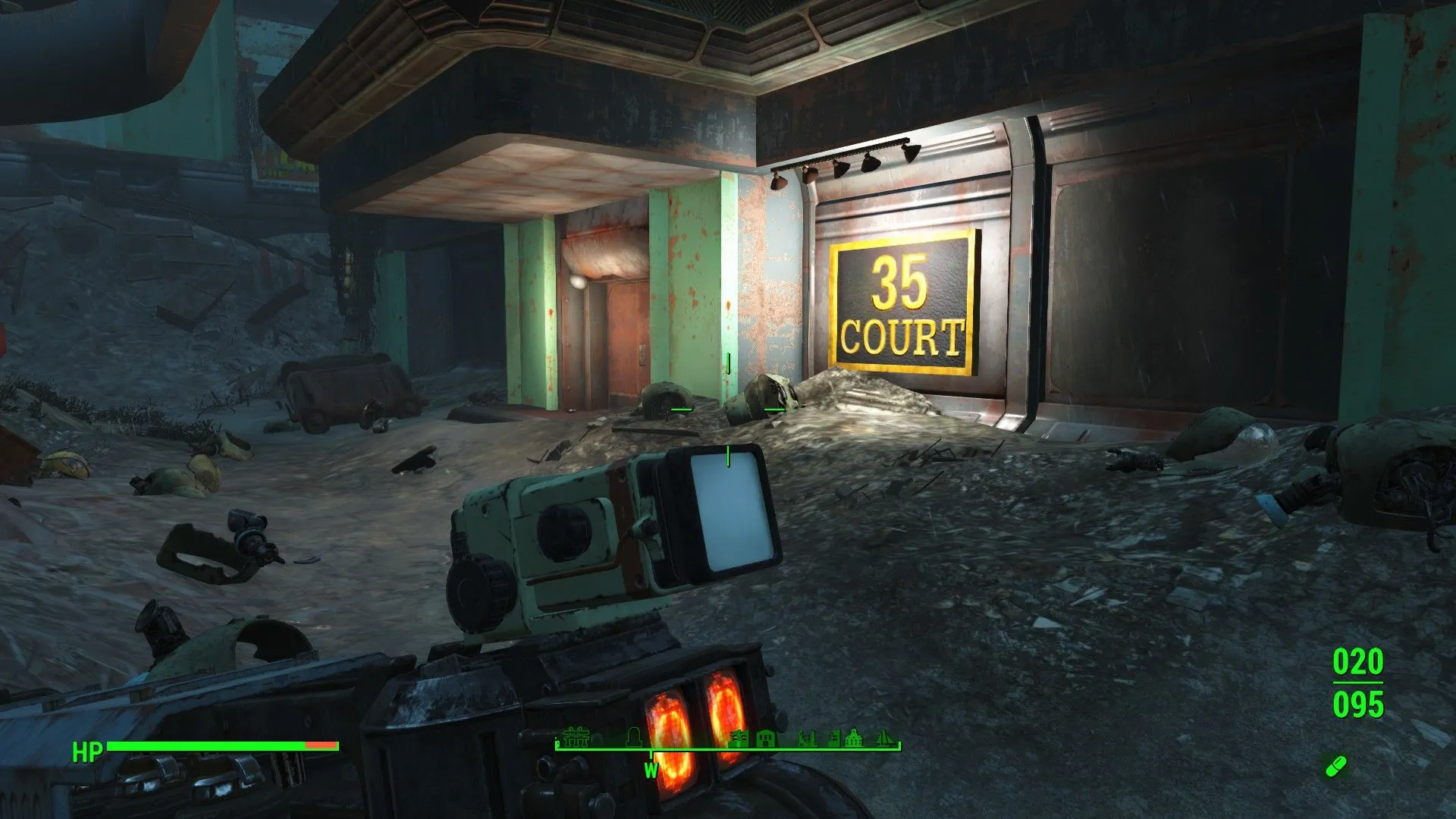 Bộ giáp Power Armor X-01 trong Fallout 4, điểm loot nổi bật ở vùng hoang tàn