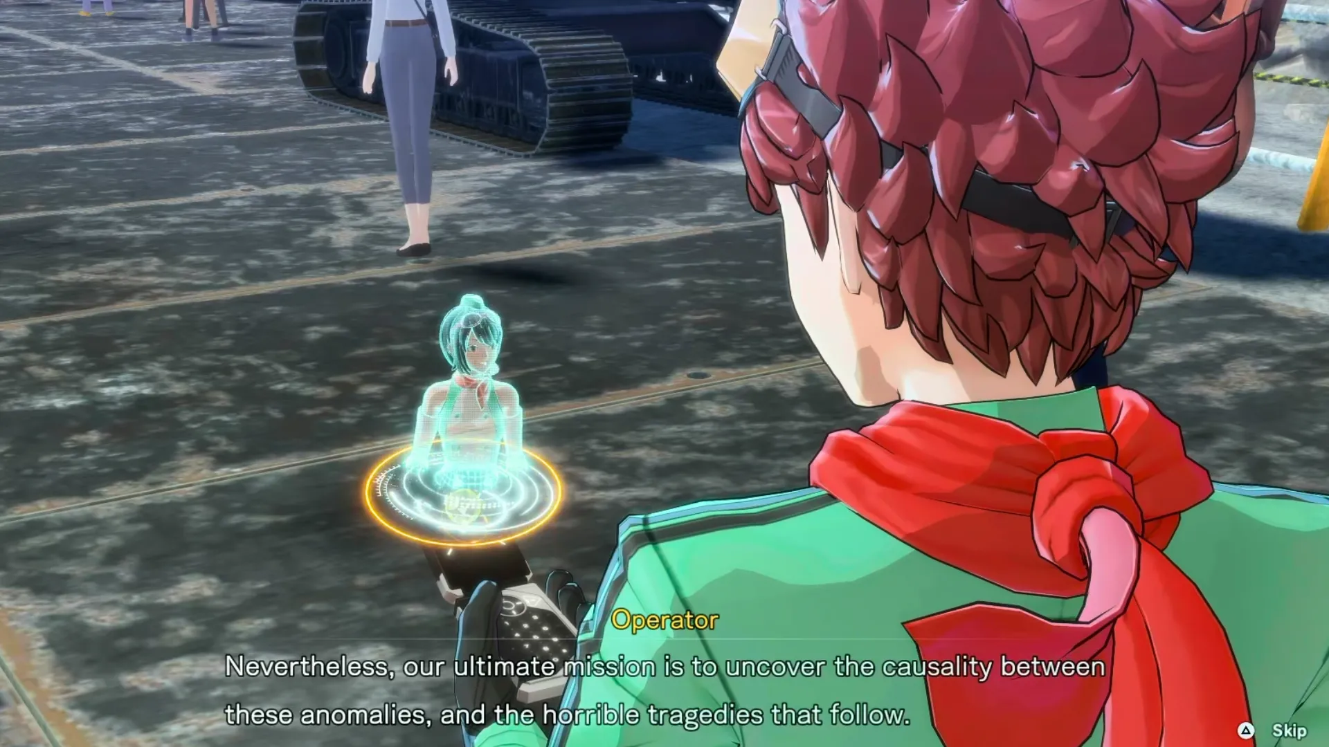 Cảnh hậu quả Shinjuku Inferno và yếu tố thời gian trong Digimon Story: Time Stranger