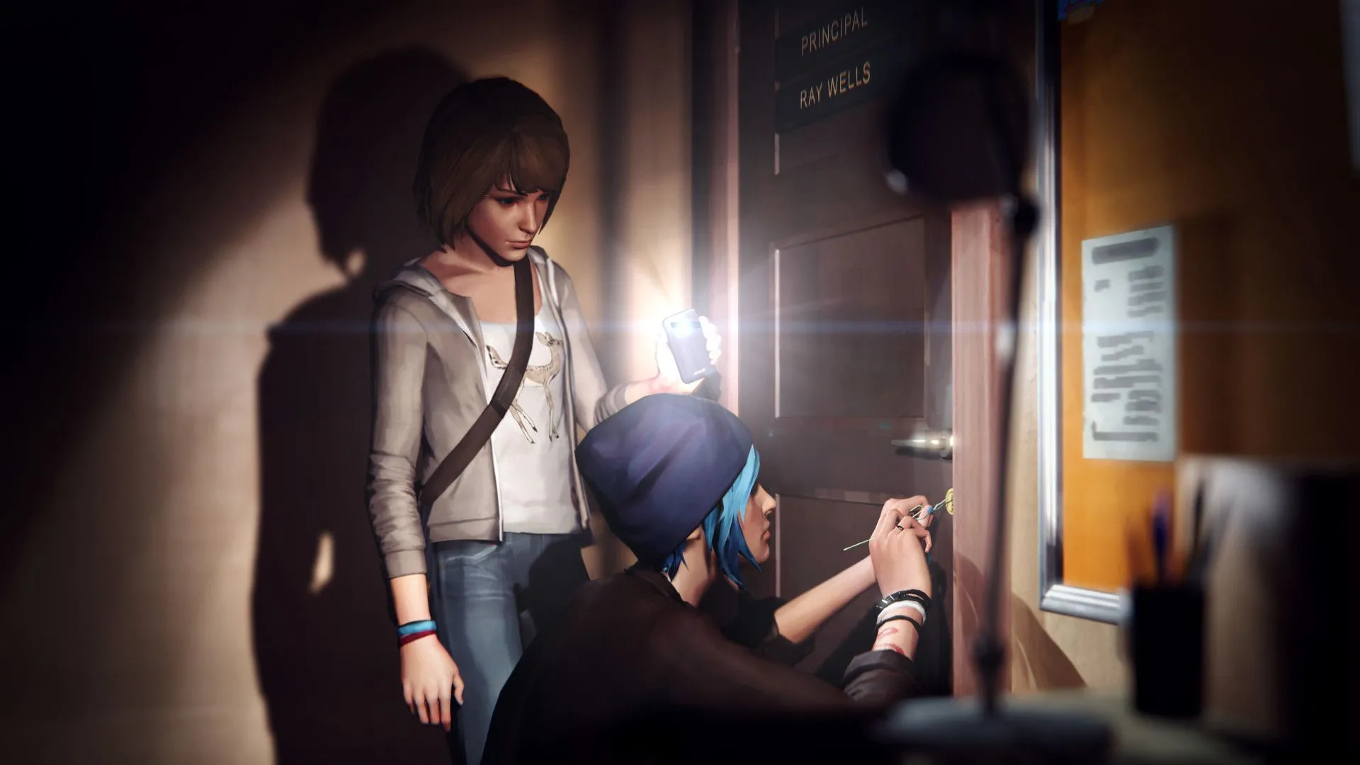 Cảnh Max và Chloe trong Life Is Strange — khoảnh khắc quyết định đầy cảm xúc ở Arcadia Bay