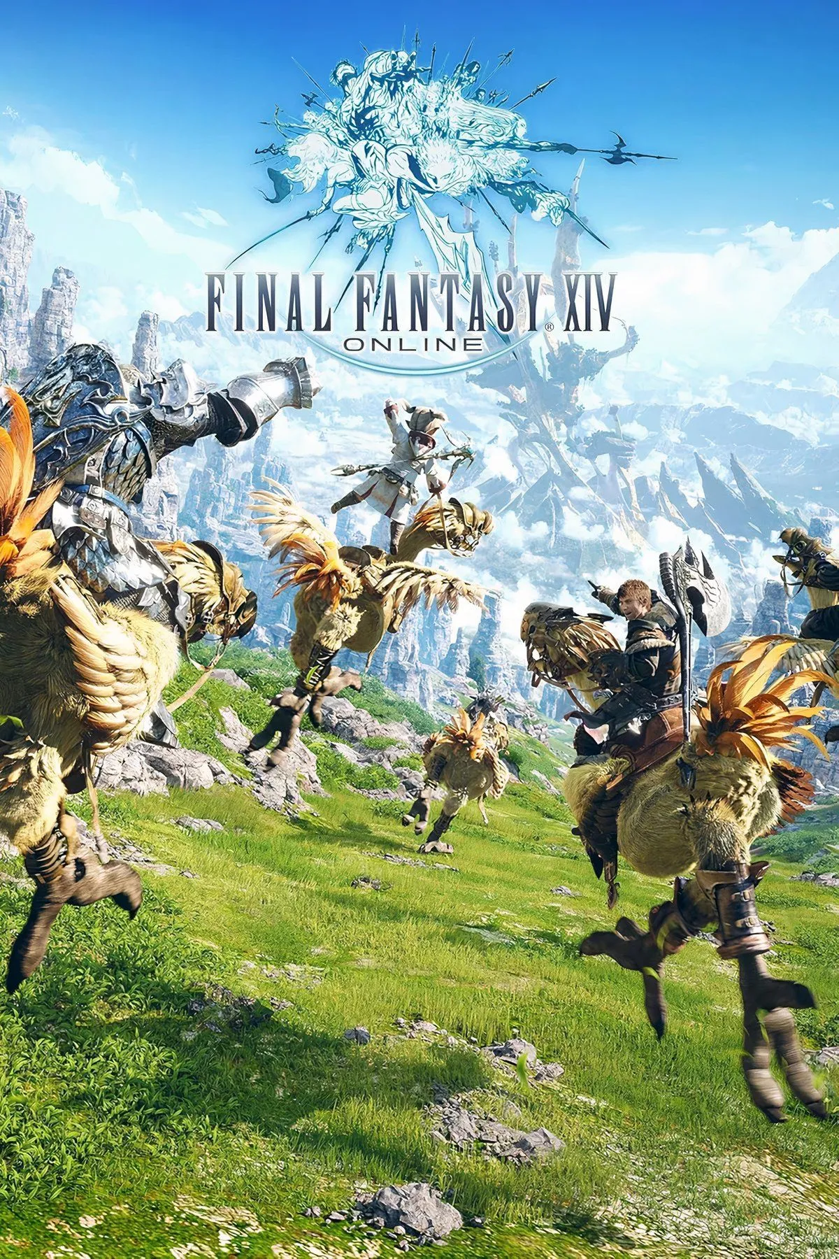 Final Fantasy XIV cover art - thông tin cơ bản về trò chơi