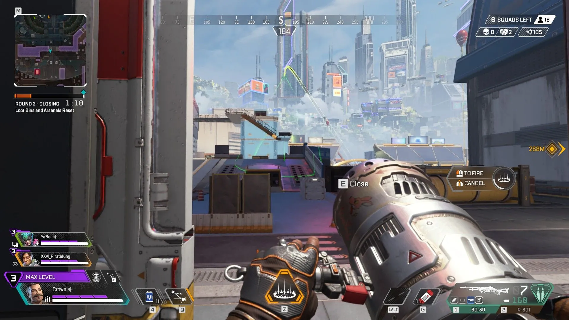 Fuse dùng The Motherlode, vòng lửa phong tỏa khu vực và lộ vị trí kẻ địch trong Apex Legends