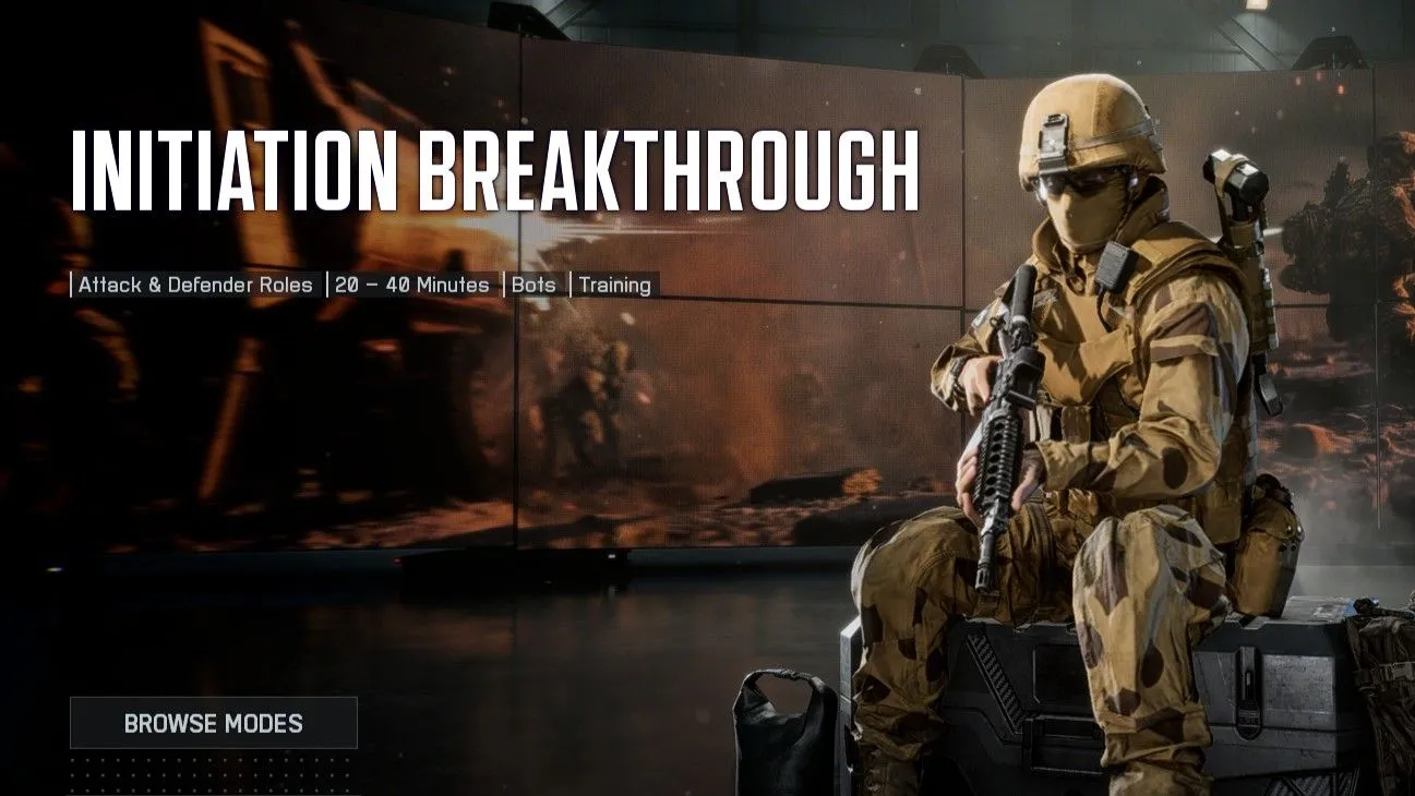 Giao diện chế độ Initiation Breakthrough, nơi nhiều bot xuất hiện giúp người chơi farm EXP dễ dàng hơn