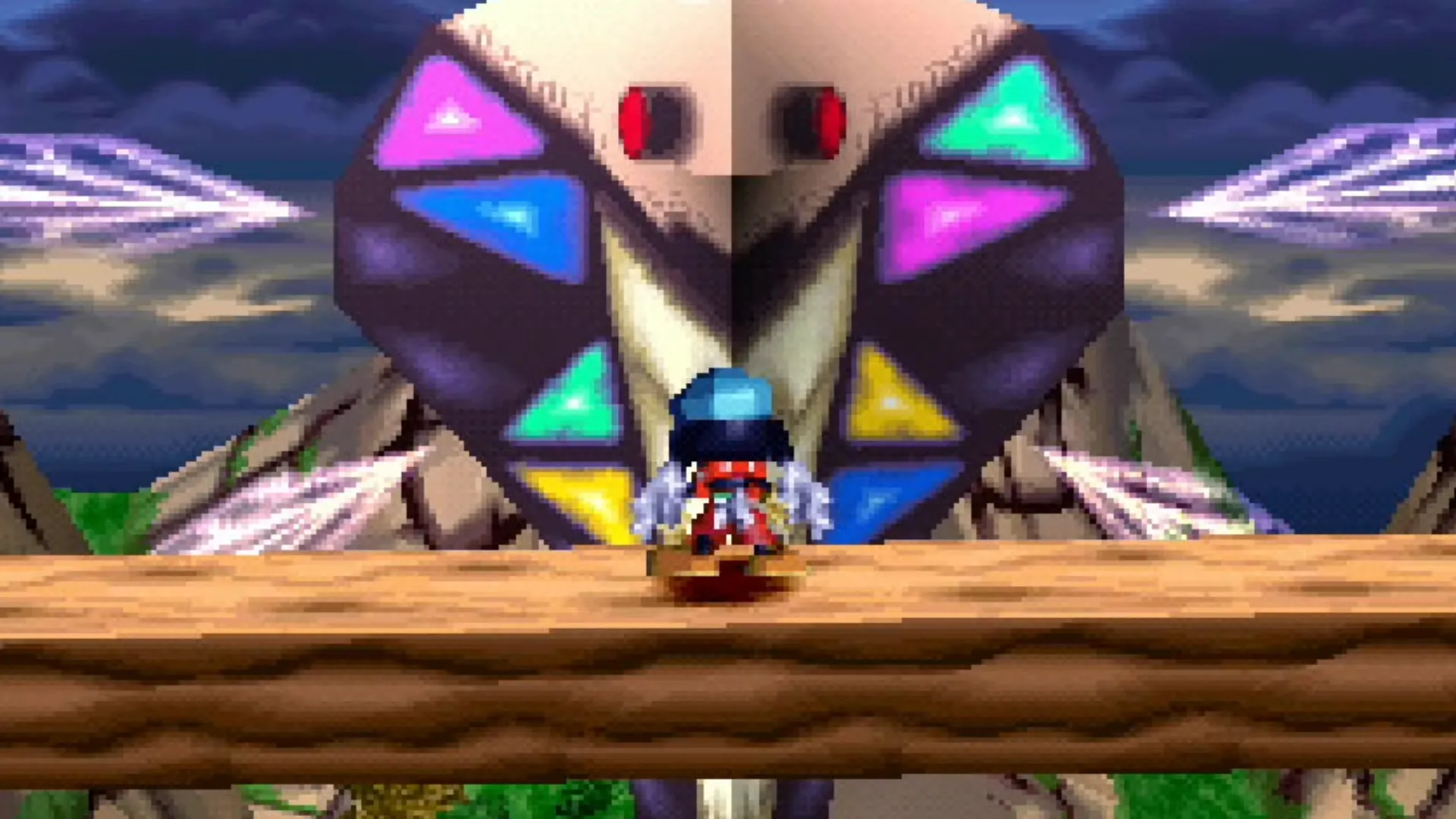 Hình ảnh bìa Klonoa: Door to Phantomile trên PS1, phong cách anime mơ mộng