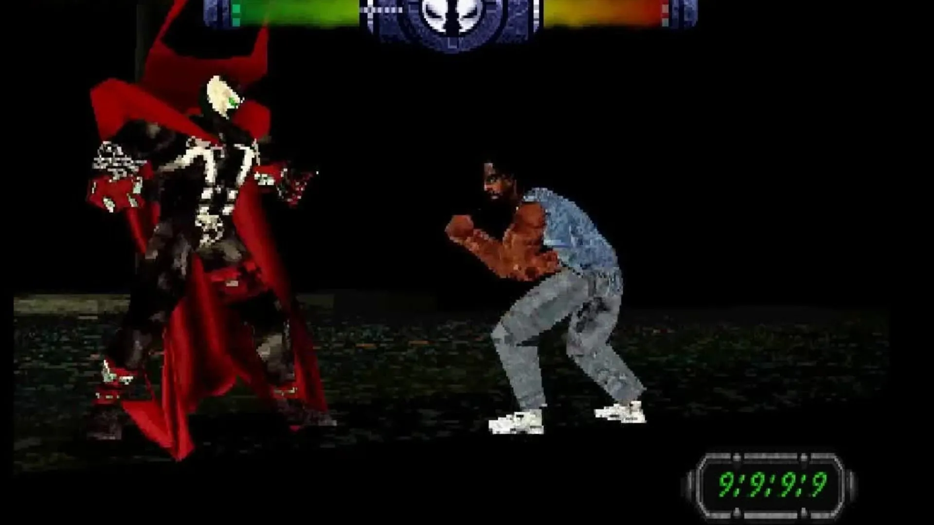 Hình Spawn: The Eternal, phong cách u tối nhưng đồ họa yếu