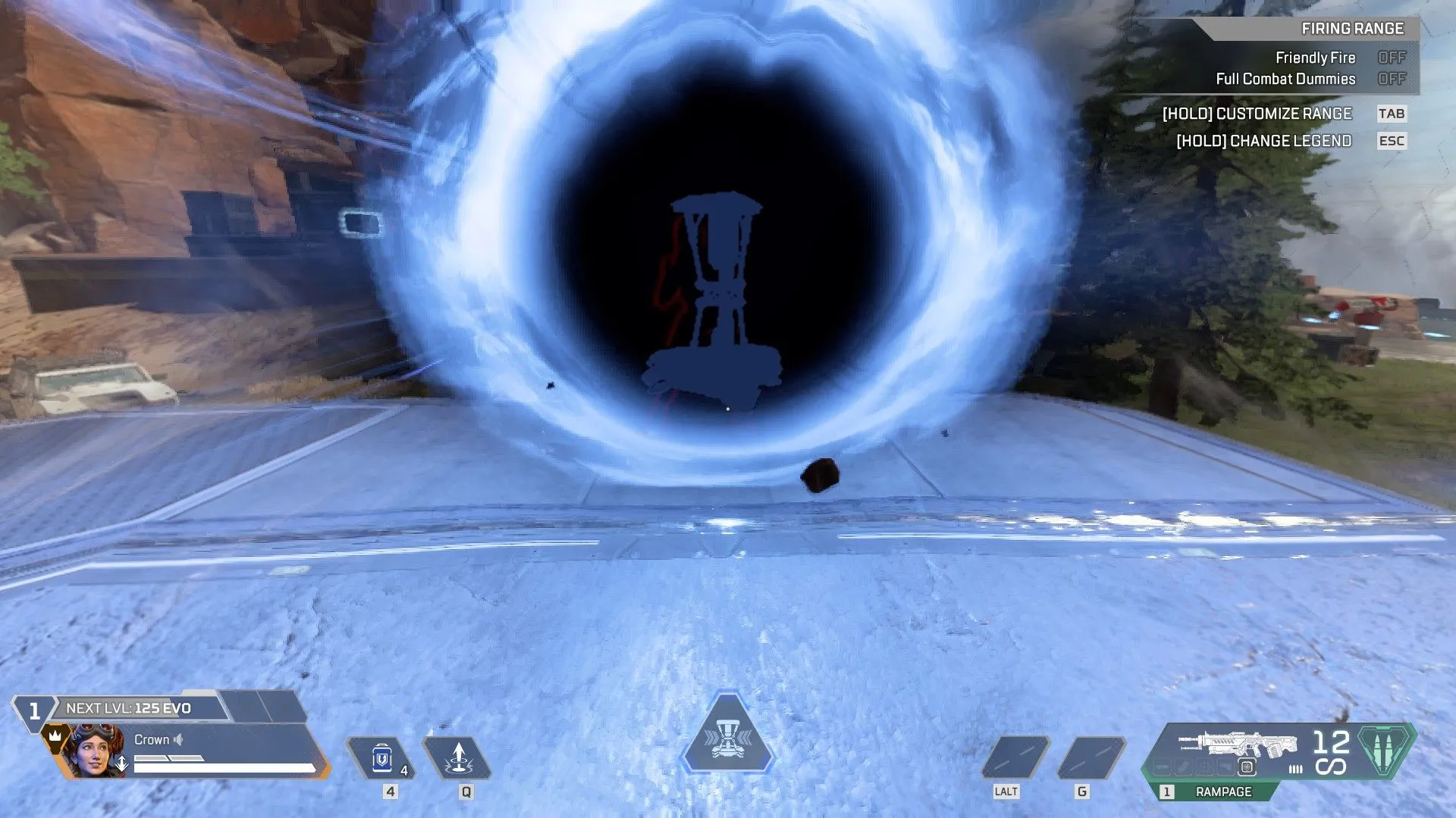Horizon tung Black Hole, tạo lực hút kéo kẻ địch vào tâm và chặn tầm nhìn, khóa squad đối phương