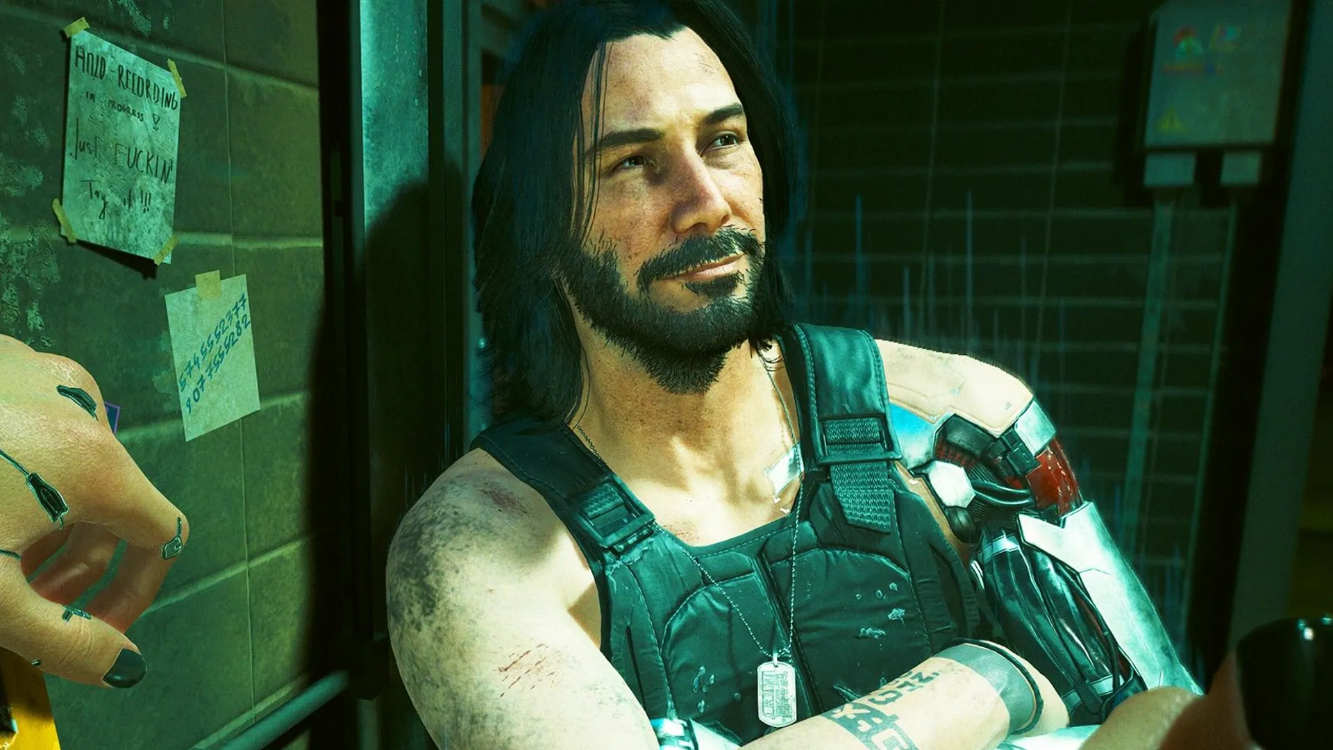 Keanu Reeves làm Johnny Silverhand trong Cyberpunk 2077: biểu tượng của chiến binh rock trong thế giới tương lai