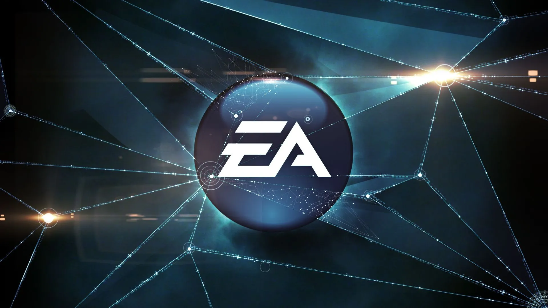 Logo Electronic Arts (EA) - biểu tượng nhà phát hành đang đẩy mạnh ứng dụng generative AI trong phát triển game