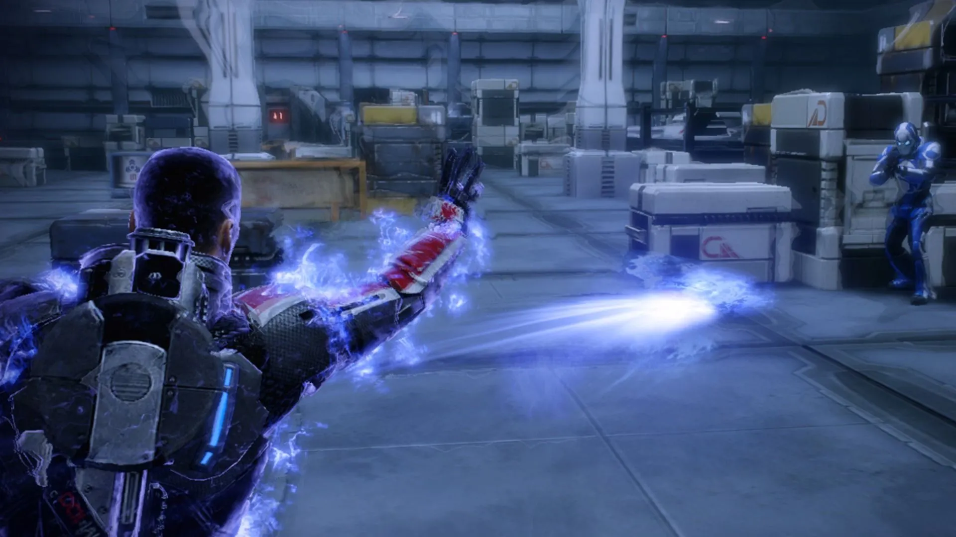 Mass Effect 2: ảnh minh họa sức mạnh và kỹ năng đặc trưng của đồng đội trong combat