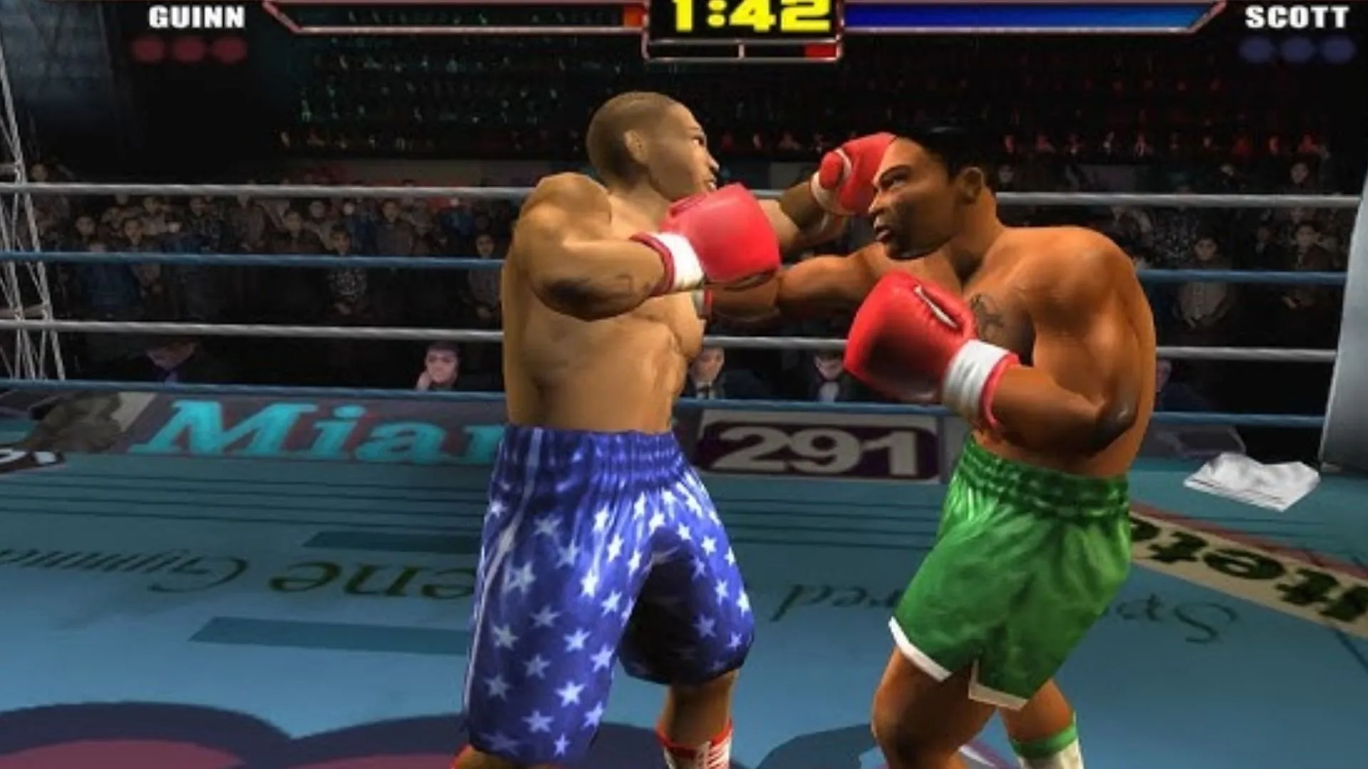 Mike Tyson Heavyweight Boxing: gameplay boxing rối và thao tác tệ trên PS2/Xbox