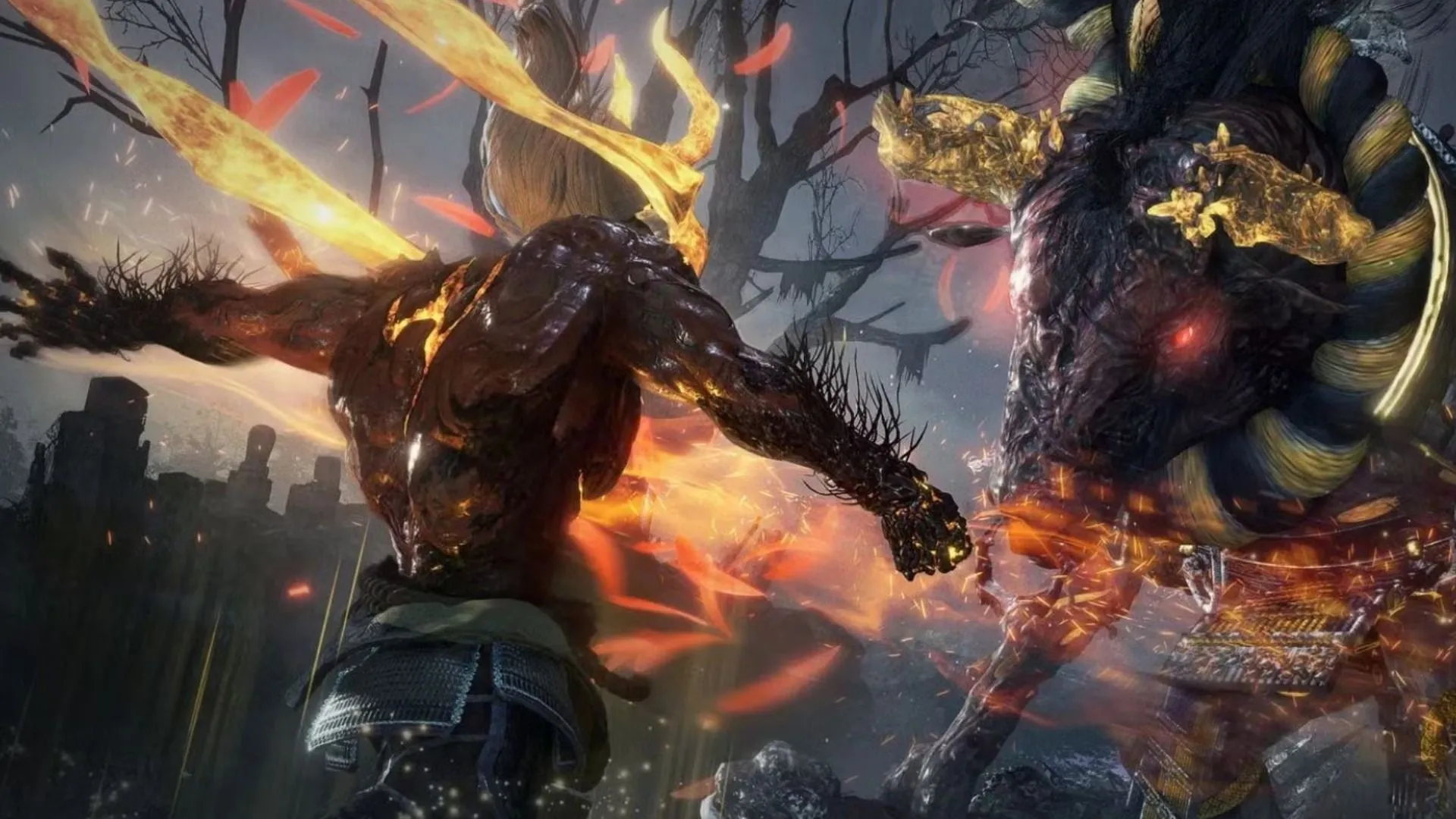 Nioh 2 boss fight, địa hình và quái đa dạng trong combat phong cách samurai souls