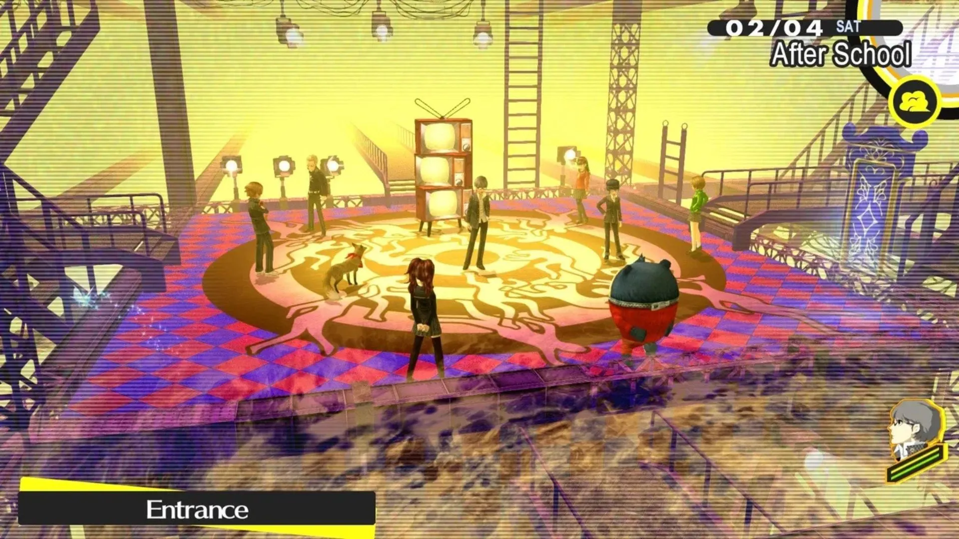Persona 4 Golden: vào TV chiến shadow, Teddie là linh hồn hài hước của game