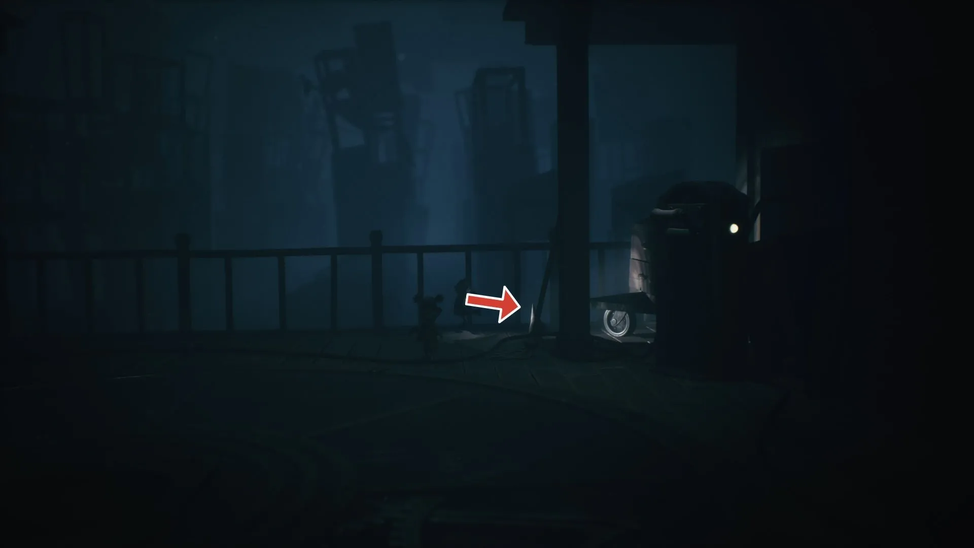 Puzzle ánh sáng mở lối, Nome thứ ba xuất hiện trong Little Nightmares 3