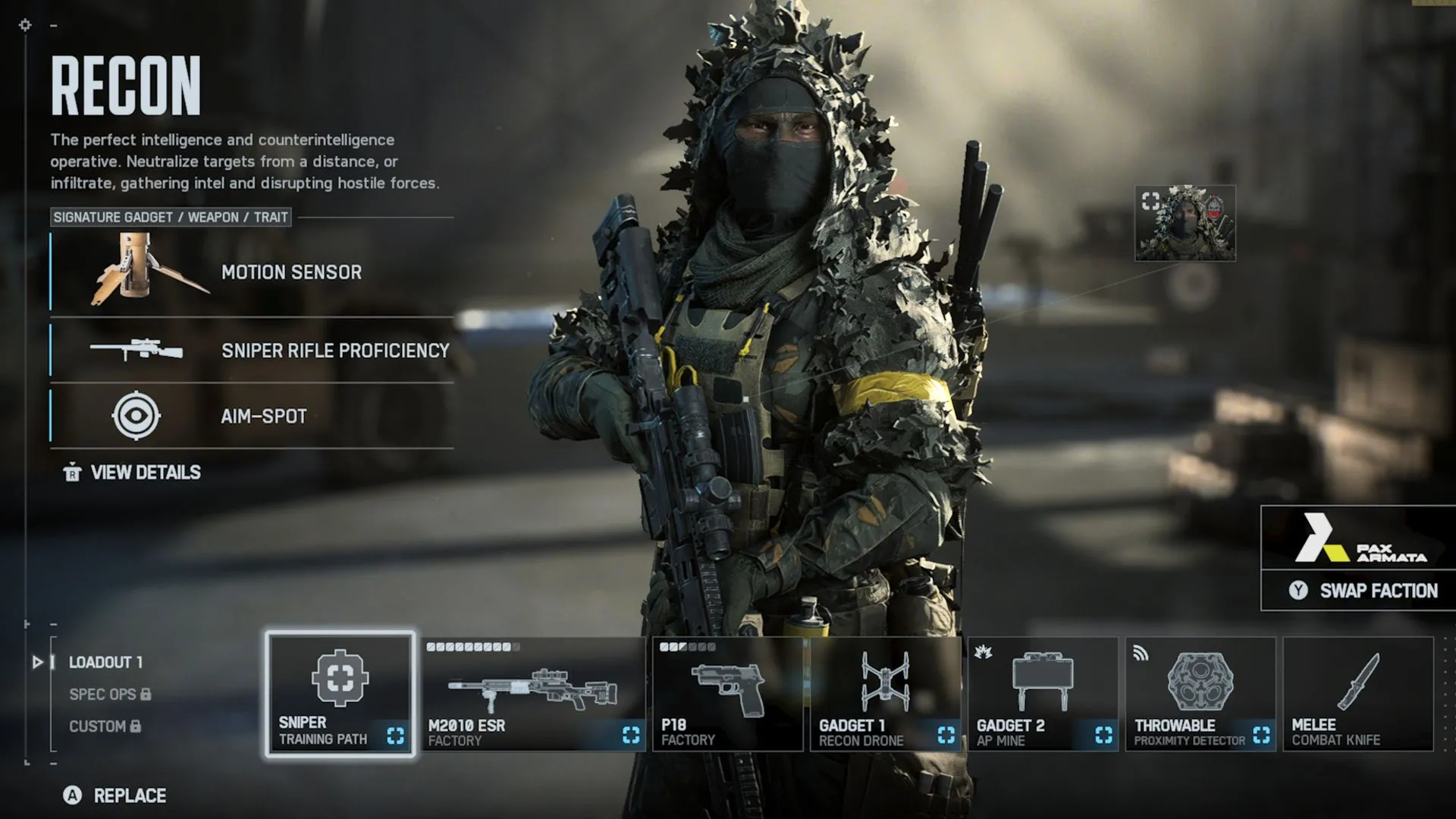 Recon canh nóc nhà, drone và cảm biến chuyển động