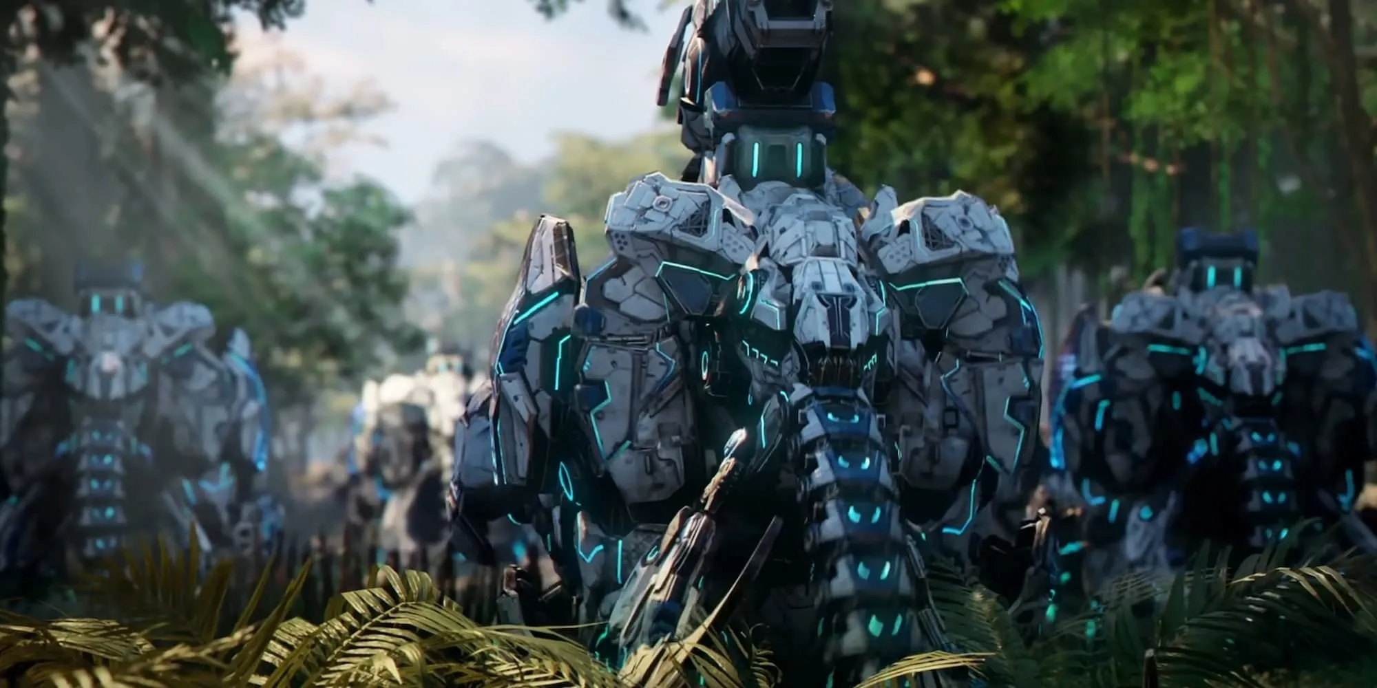 Robot voi trong Light of Motiram – cảnh tiết lộ chính thức so sánh phong cách với Horizon