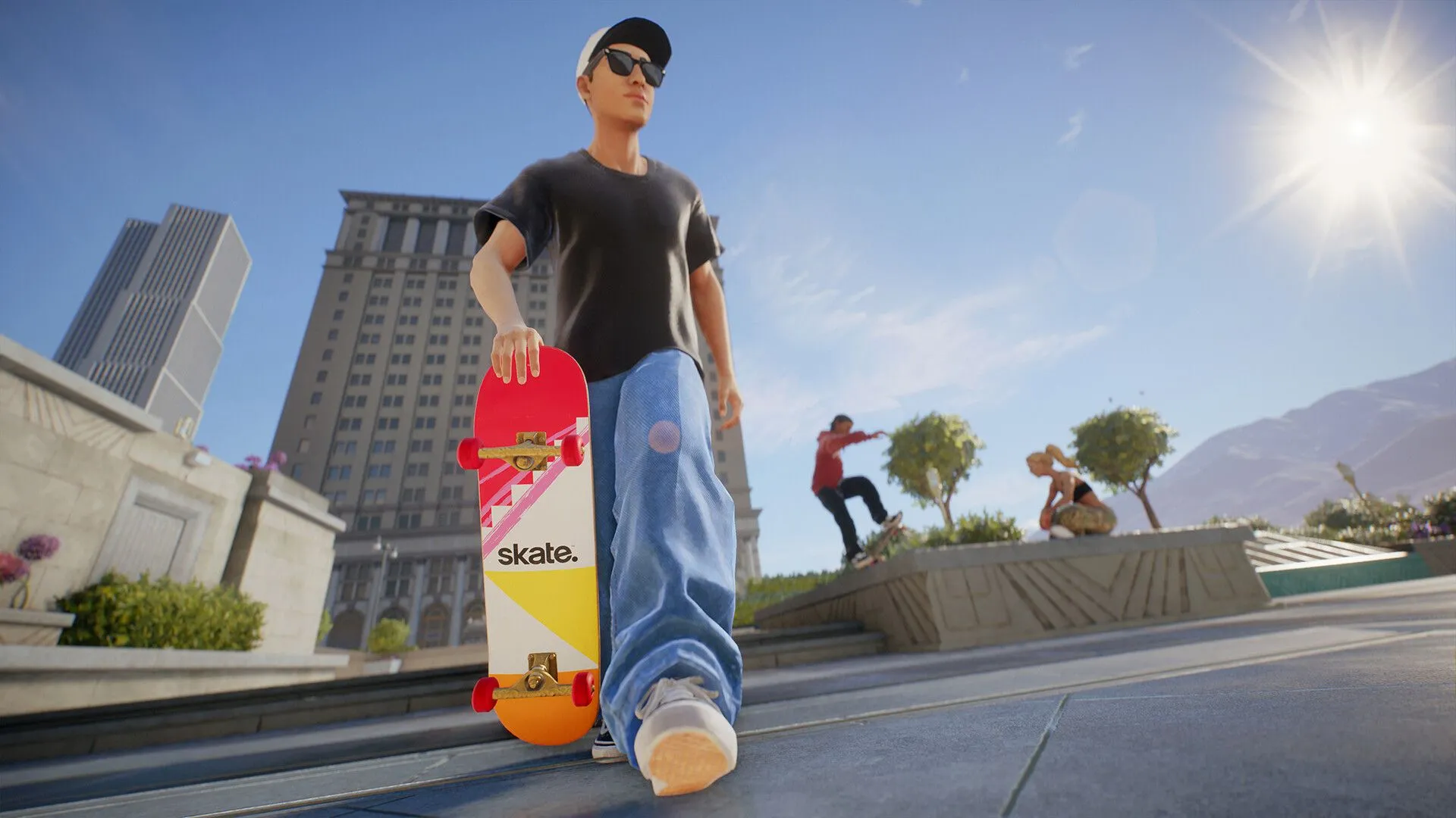 Skate trong giai đoạn Early Access: cảnh trượt ván và giao diện UI hiển thị Rip Chips