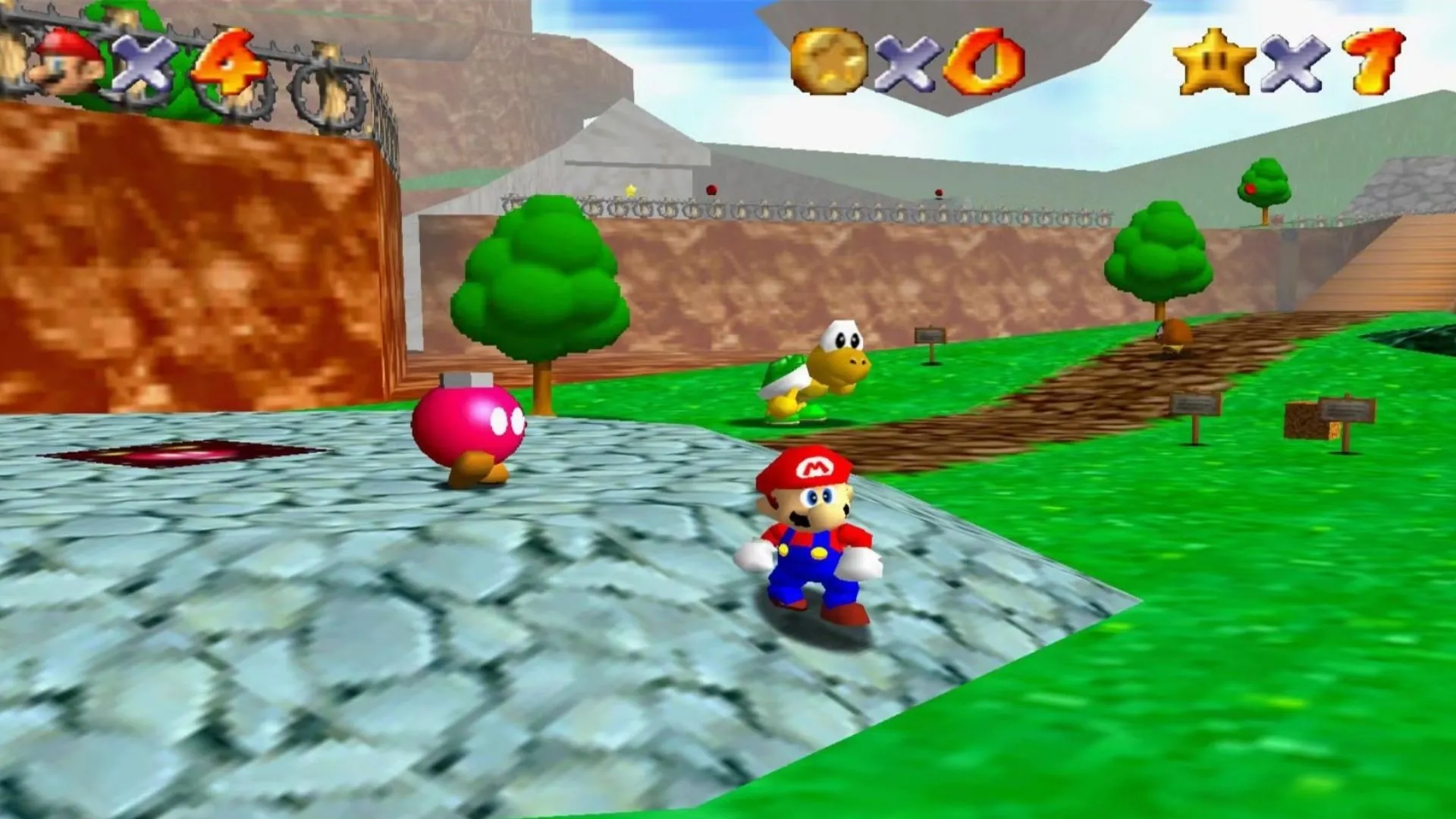 Super Mario 64 — màn ra mắt 3D platform dẫn đầu kỷ nguyên N64, biểu tượng của Nintendo