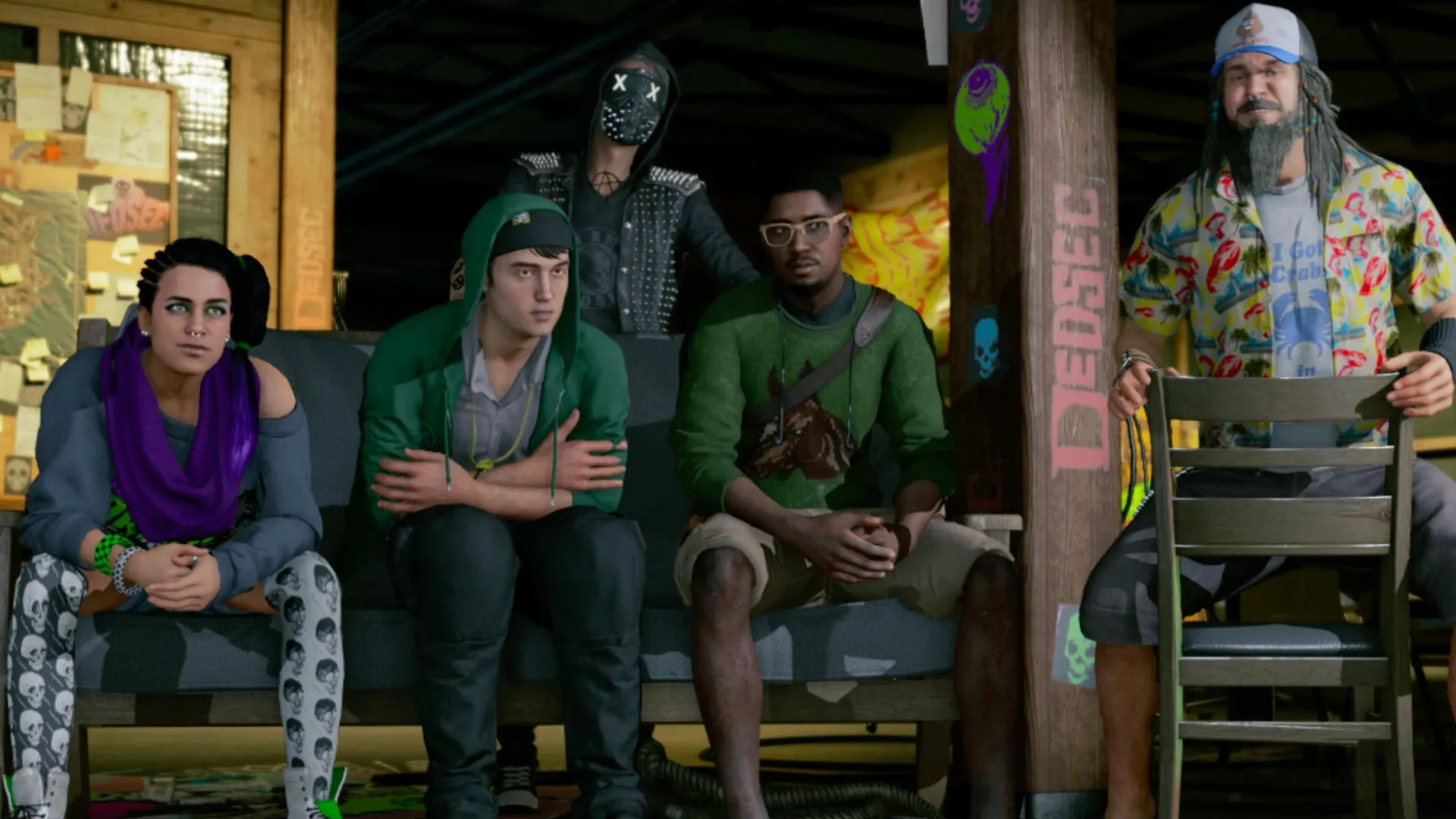 Watch Dogs 2: artwork San Francisco và phong cách màu sắc tươi sáng phản ánh tông vui nhộn hơn phần 1