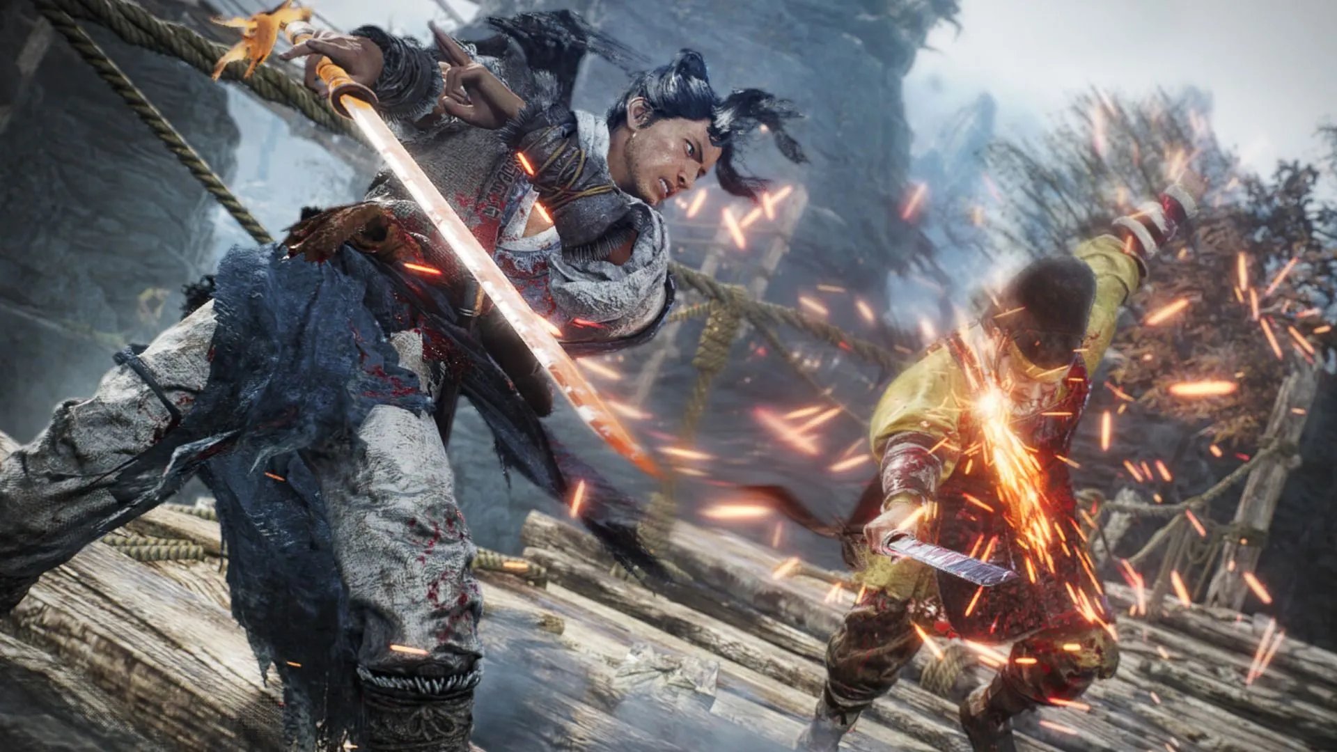 Wo Long: Fallen Dynasty cảnh boss Zhang Liang, fight đầu game khiến nhiều người quit