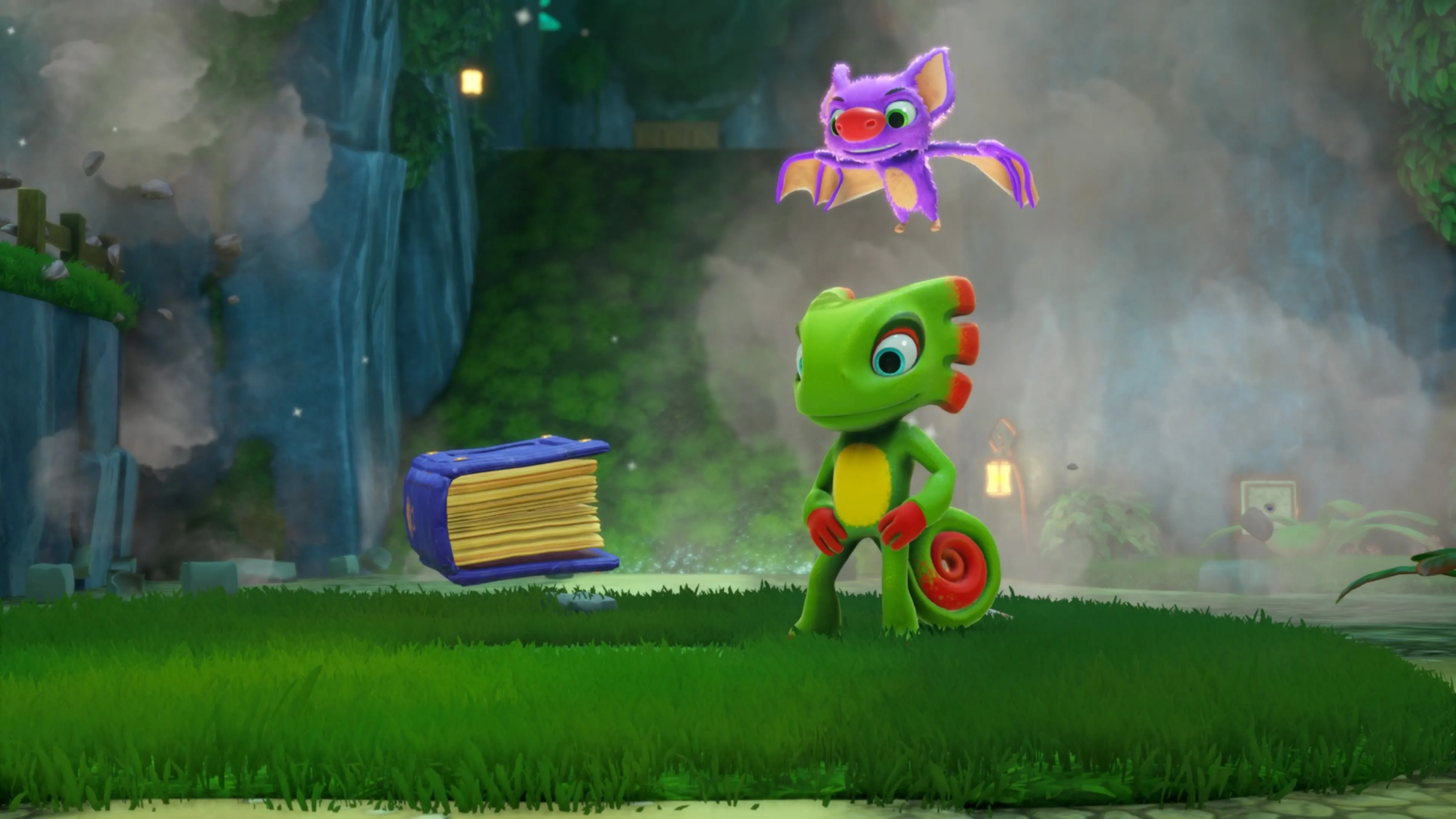 Yooka-Replaylee màn chơi tươi sáng, thiết kế nhân vật và hiệu ứng đồ họa nổi bật